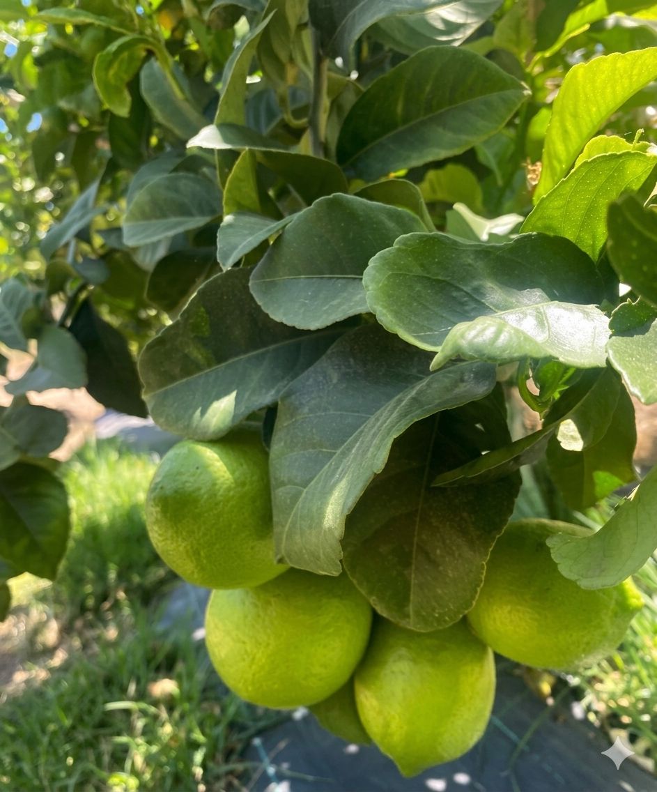Limones Eureka en árbol, MARQUEN Orgánico